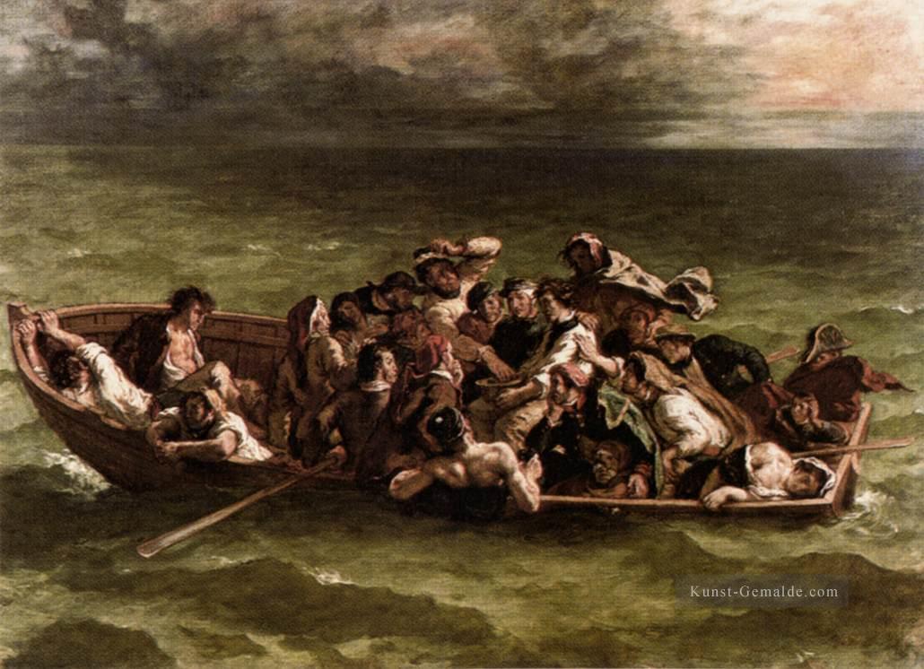 Shipwreck von Don Juan romantische Eugene Delacroix Ölgemälde